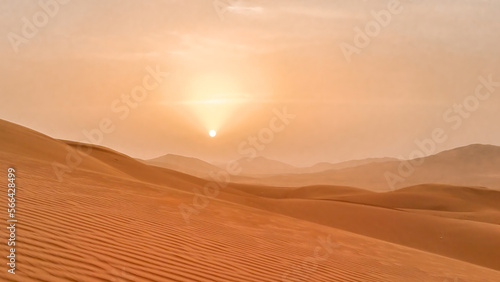 sunset in the desert © Bil. CH