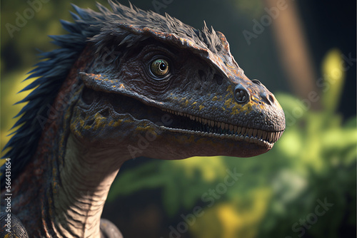 Utahraptor. Generative AI