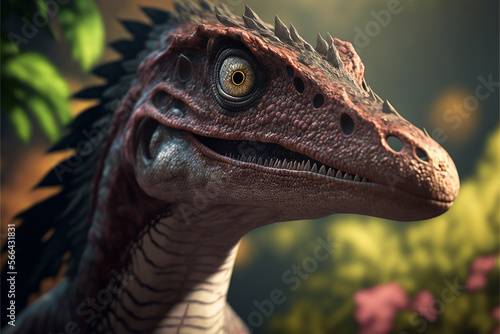 Utahraptor. Generative AI