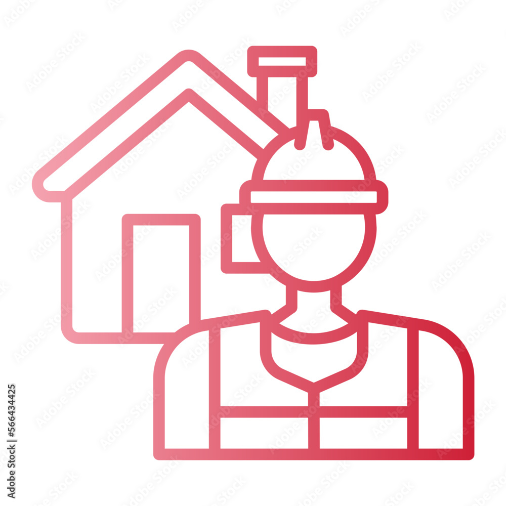 Fototapeta premium house icon