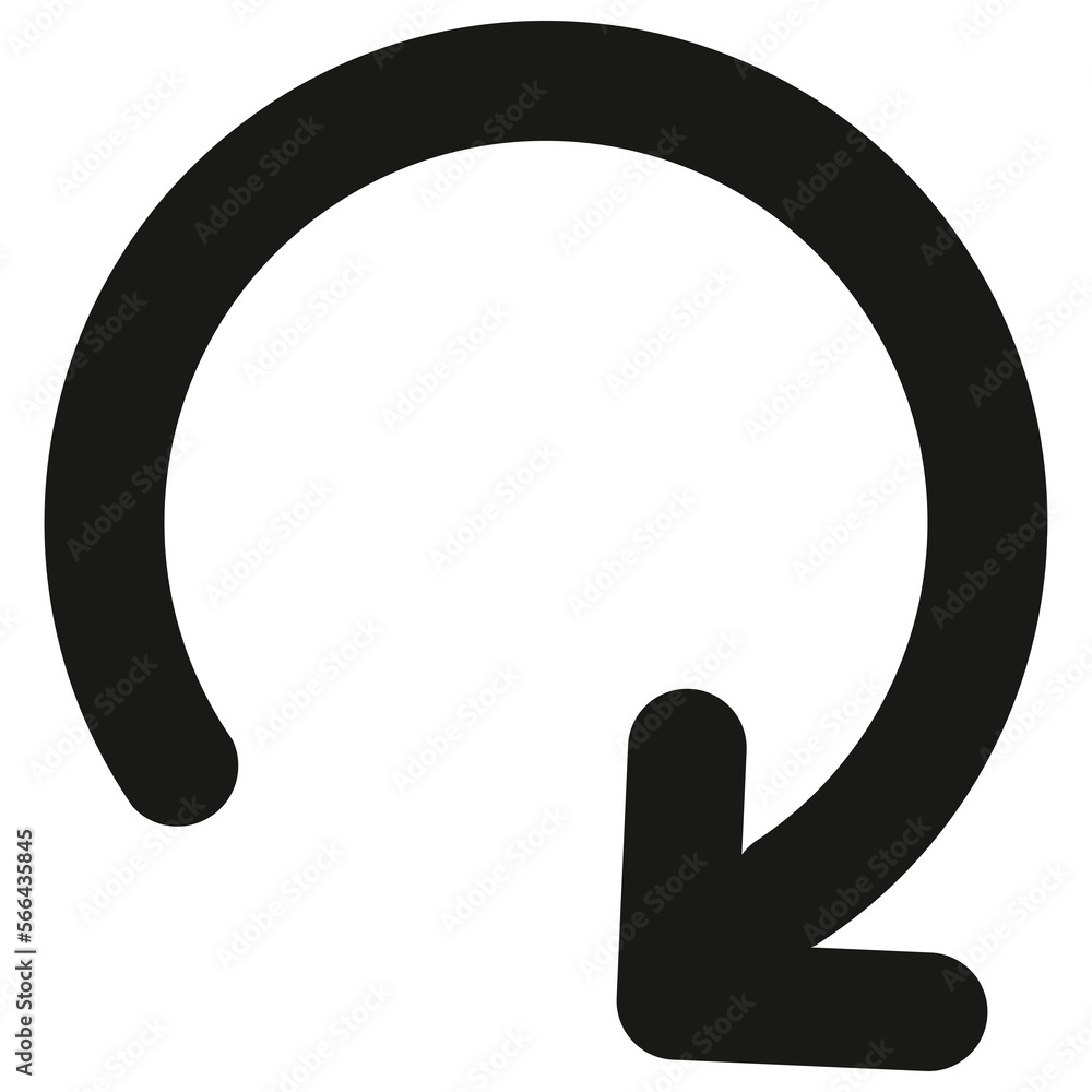 rotate icon isolated rotate icon isolated