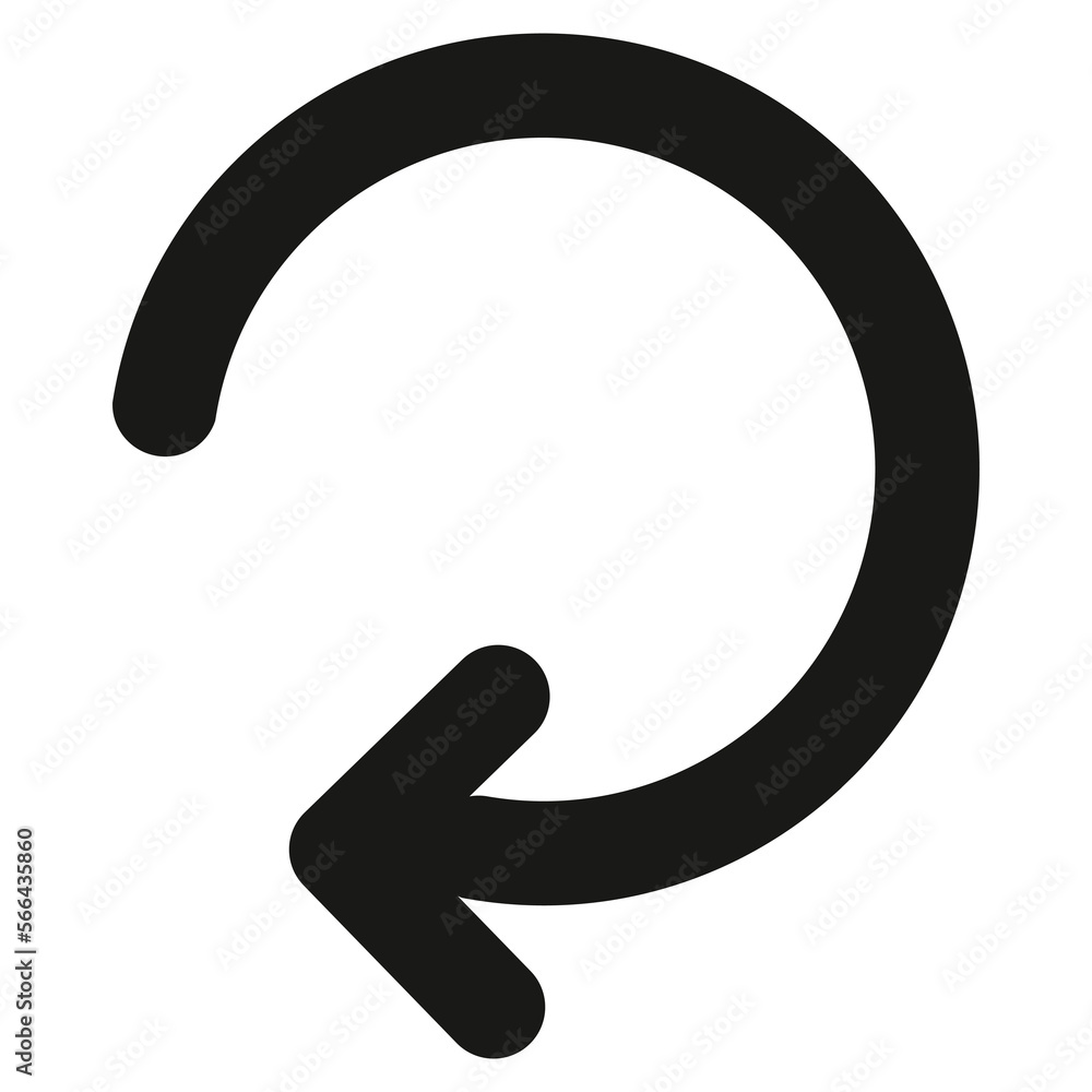 rotate icon isolated rotate icon isolated