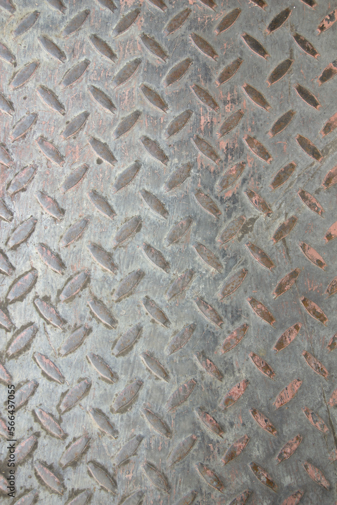 Old and rusty anti-slip steel floor work texture background Old and rusty anti-slip steel floor work texture background