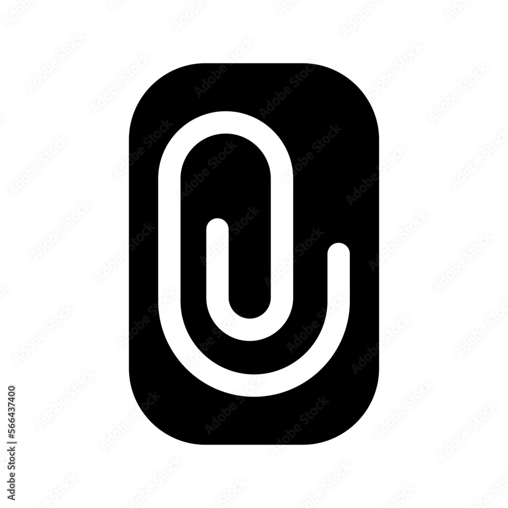 Attachment Icon Vector Symbol Design Illustration Attachment Icon Vector Symbol Design Illustration