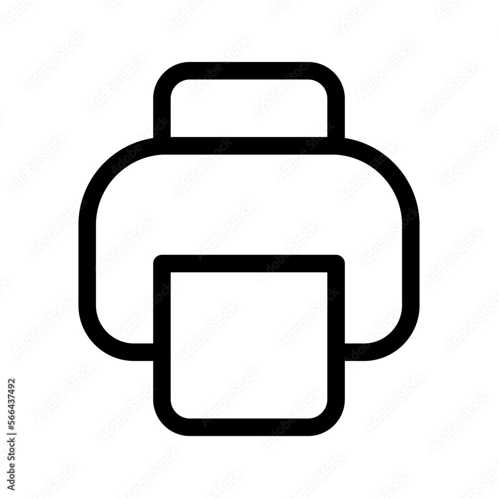 Printer Icon Vector Symbol Design Illustration Printer Icon Vector Symbol Design Illustration