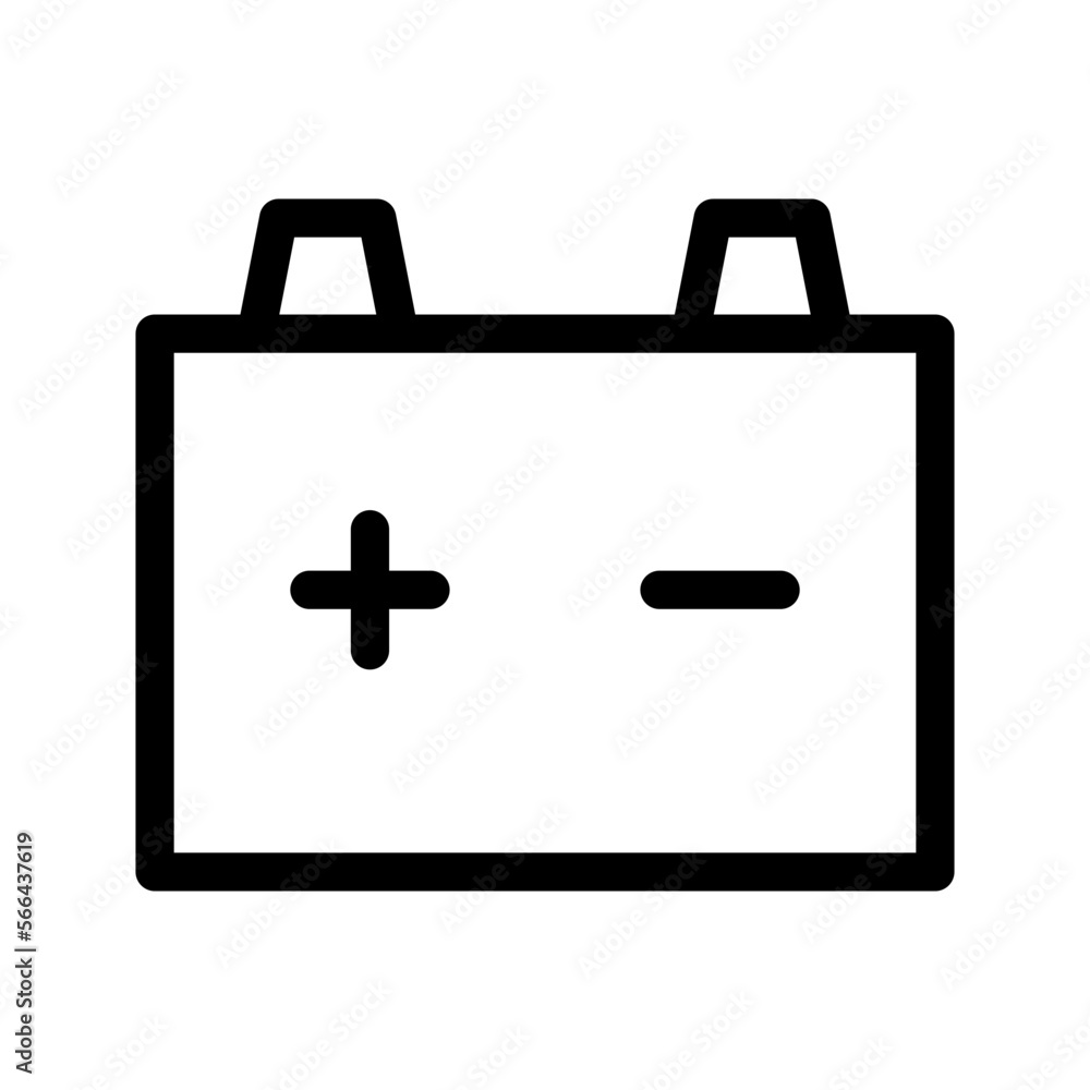 Accumulator Icon Vector Symbol Design Illustration Accumulator Icon Vector Symbol Design Illustration