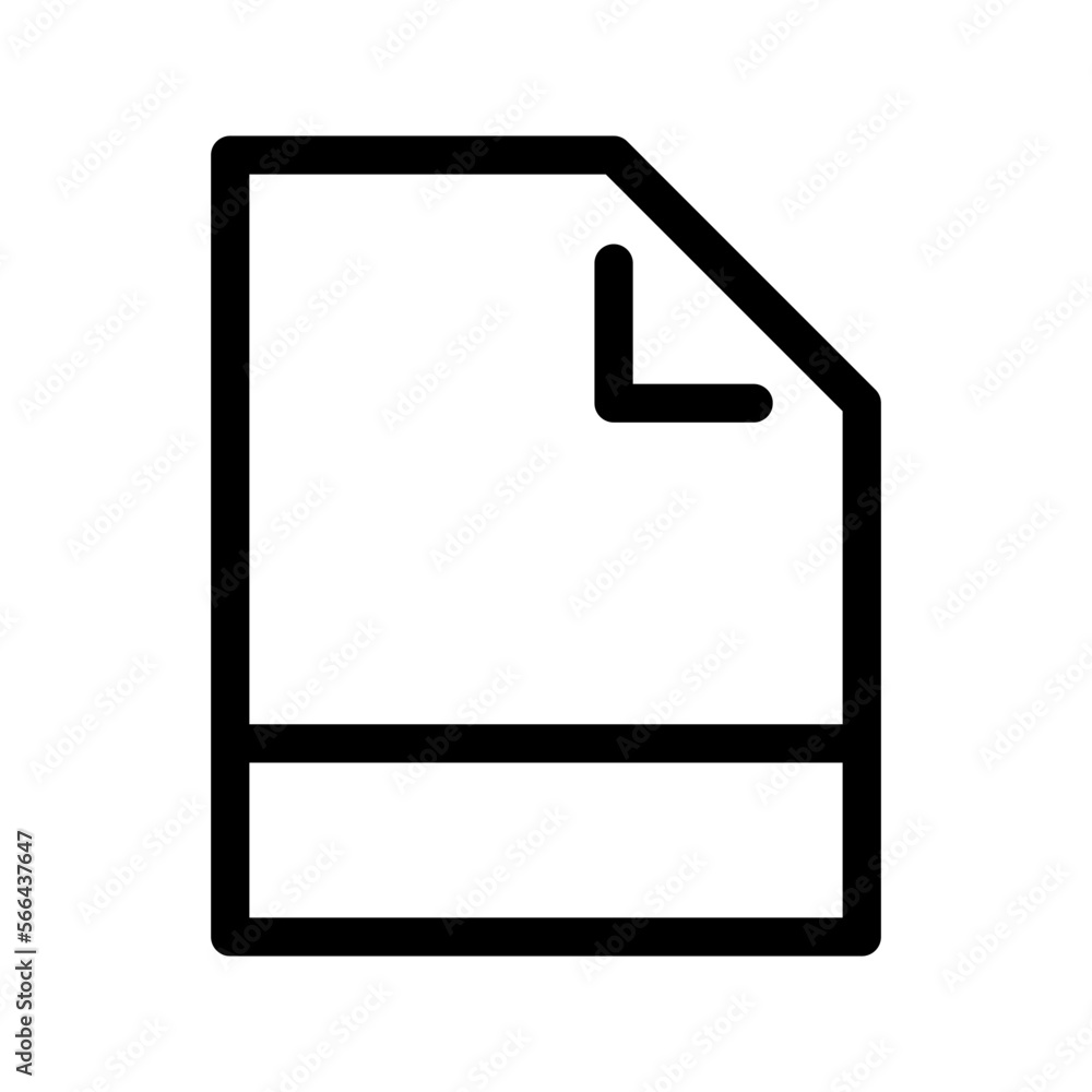 File Icon Vector Symbol Design Illustration File Icon Vector Symbol Design Illustration