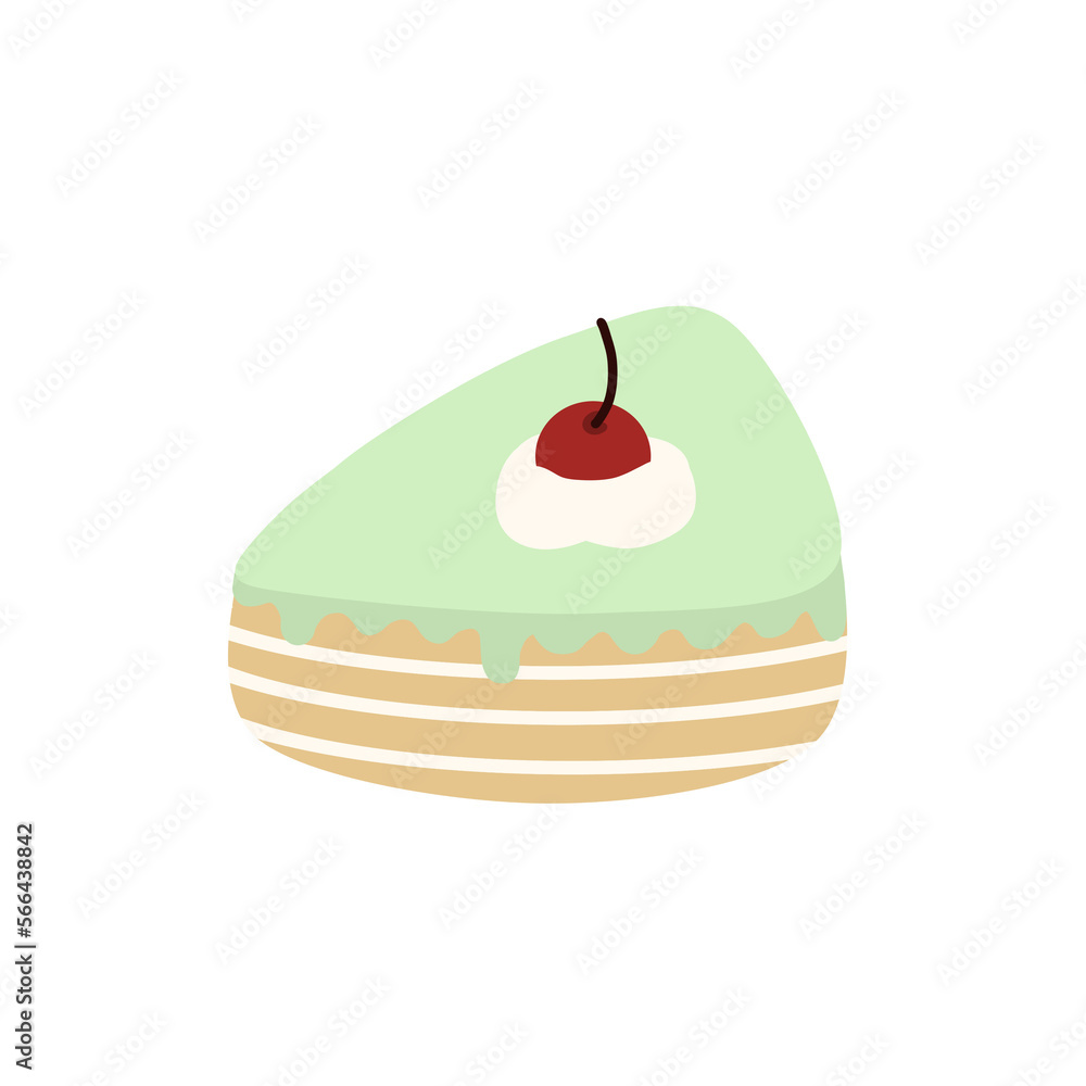 cake with cherry cake with cherry