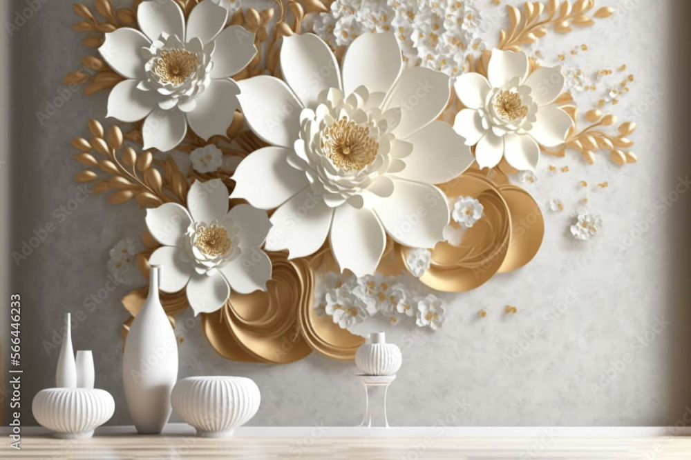3d wallpaper golden jewelry flowers with jewelry 3d wallpaper golden jewelry flowers with jewelry