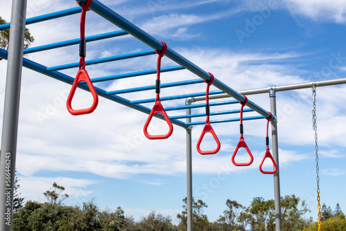 A climbing frame on a sunny day - Jungle Gym 