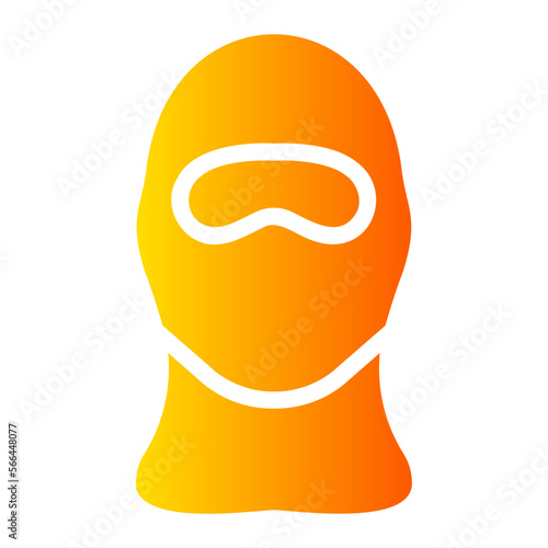 balaclava gradient icon