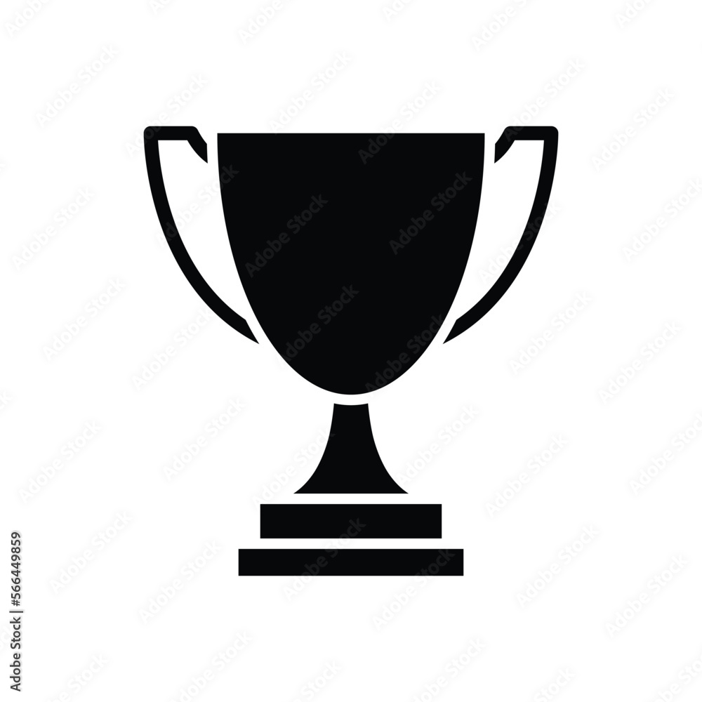 trophy icon vector design template simple and modern trophy icon vector design template simple and modern