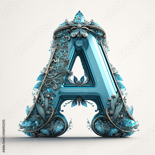 The letter A