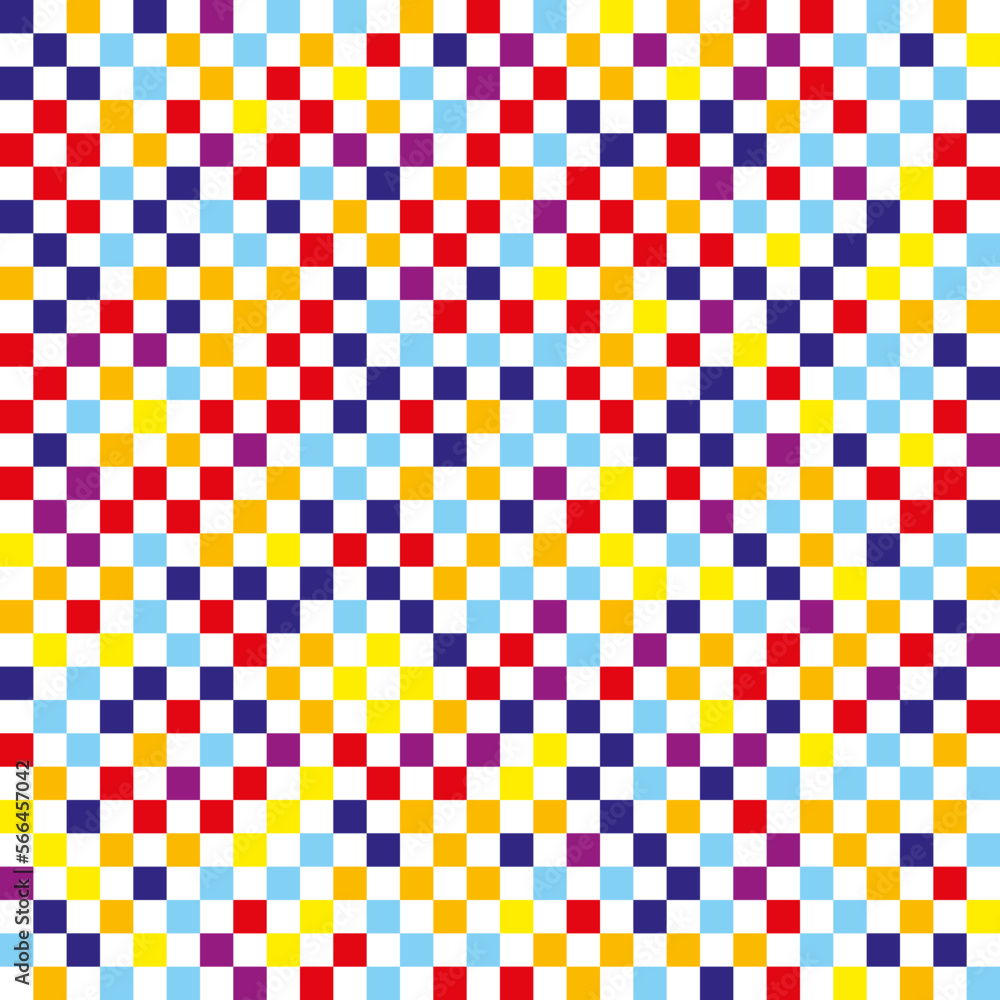 Fototapeta premium abstract background with squares colorful random square