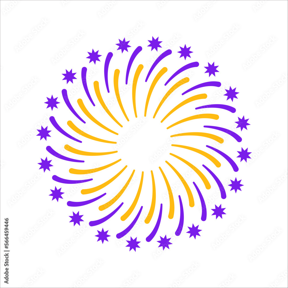 Flat Firework Flat Firework