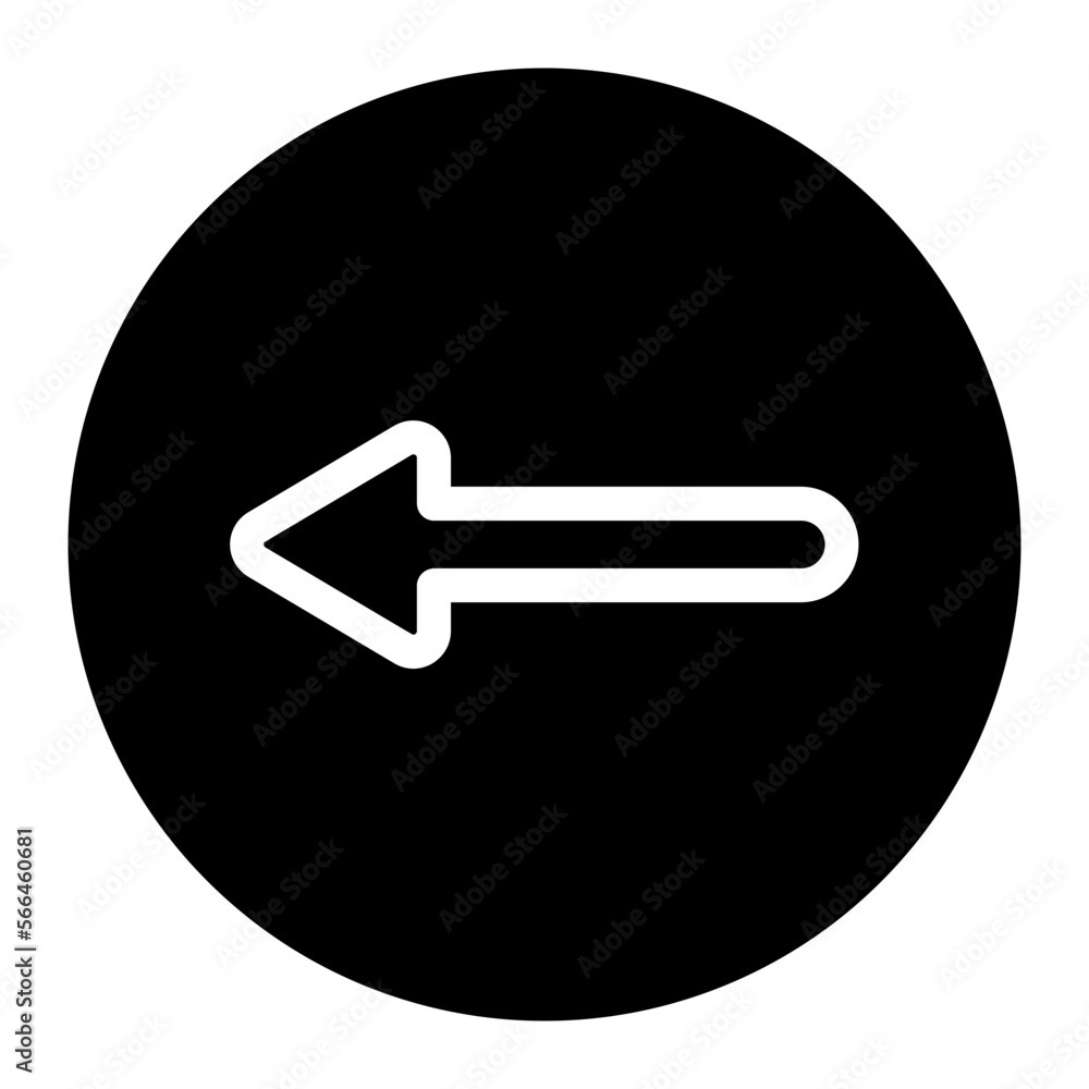 left arrow glyph icon left arrow glyph icon