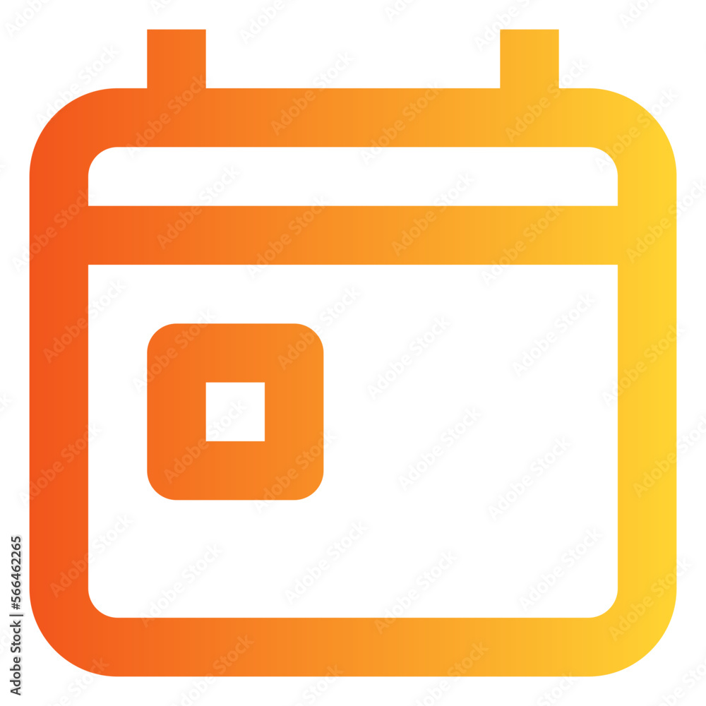calendar gradient icon calendar gradient icon