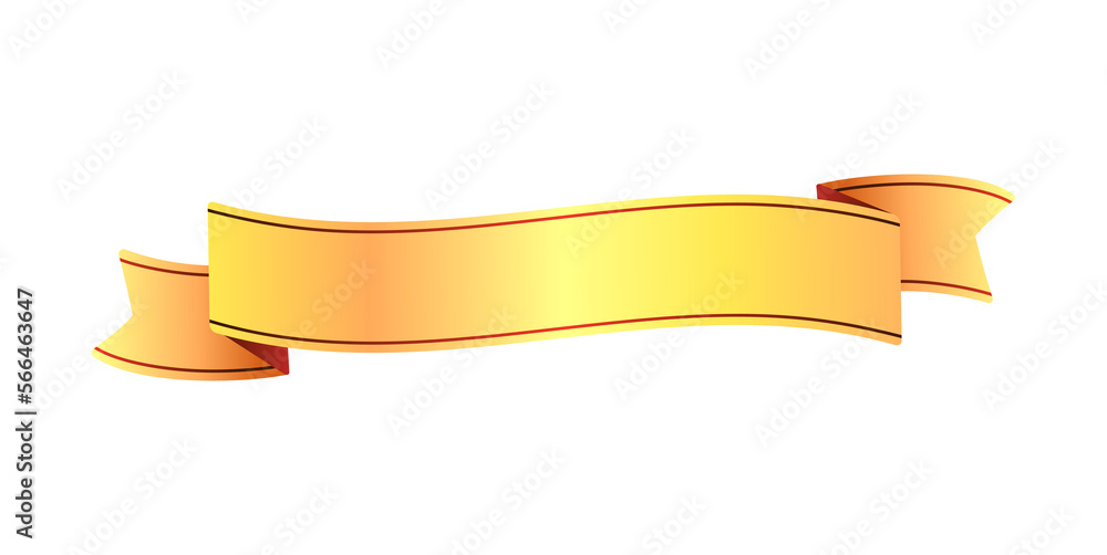 Ribbon banner vector illustration ( text space ) | gold
(png, no background) Ribbon banner vector illustration ( text space ) | gold
(png, no background)