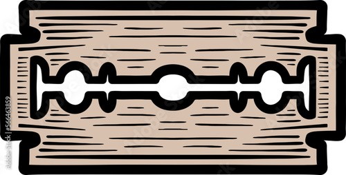 Barbershop Ornament Vector Illustration