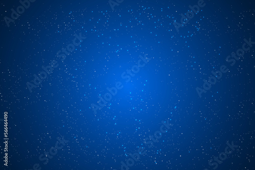 Mysterious galaxy background in green tone
