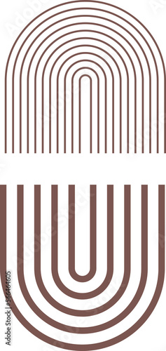 Abstract stripe line element