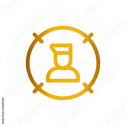search gradient icon
