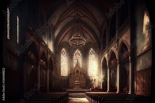 Inside the Cathedral © Garrett
