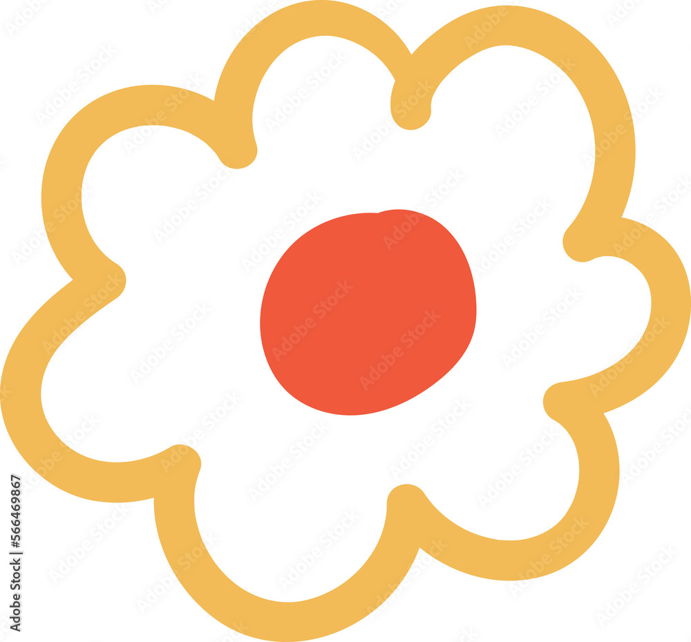 Abstract organic shape doodle Abstract organic shape doodle