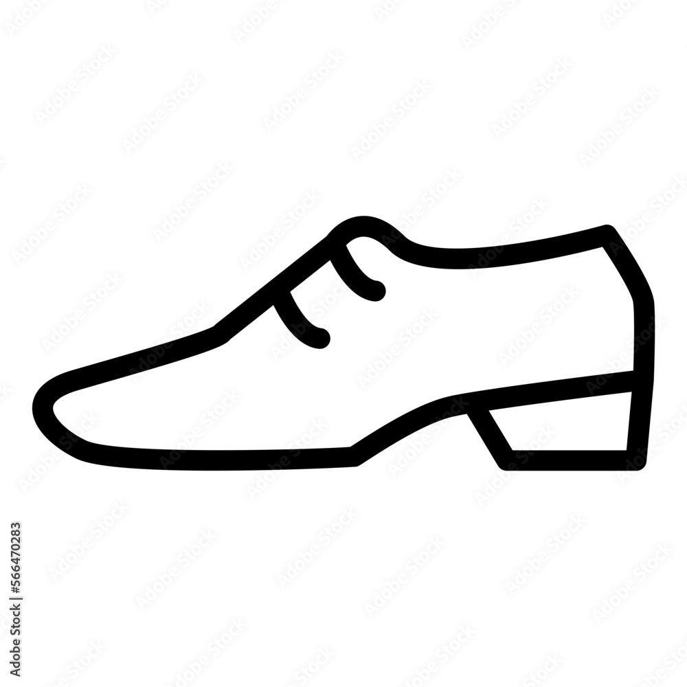 men's loafers line icon men's loafers line icon