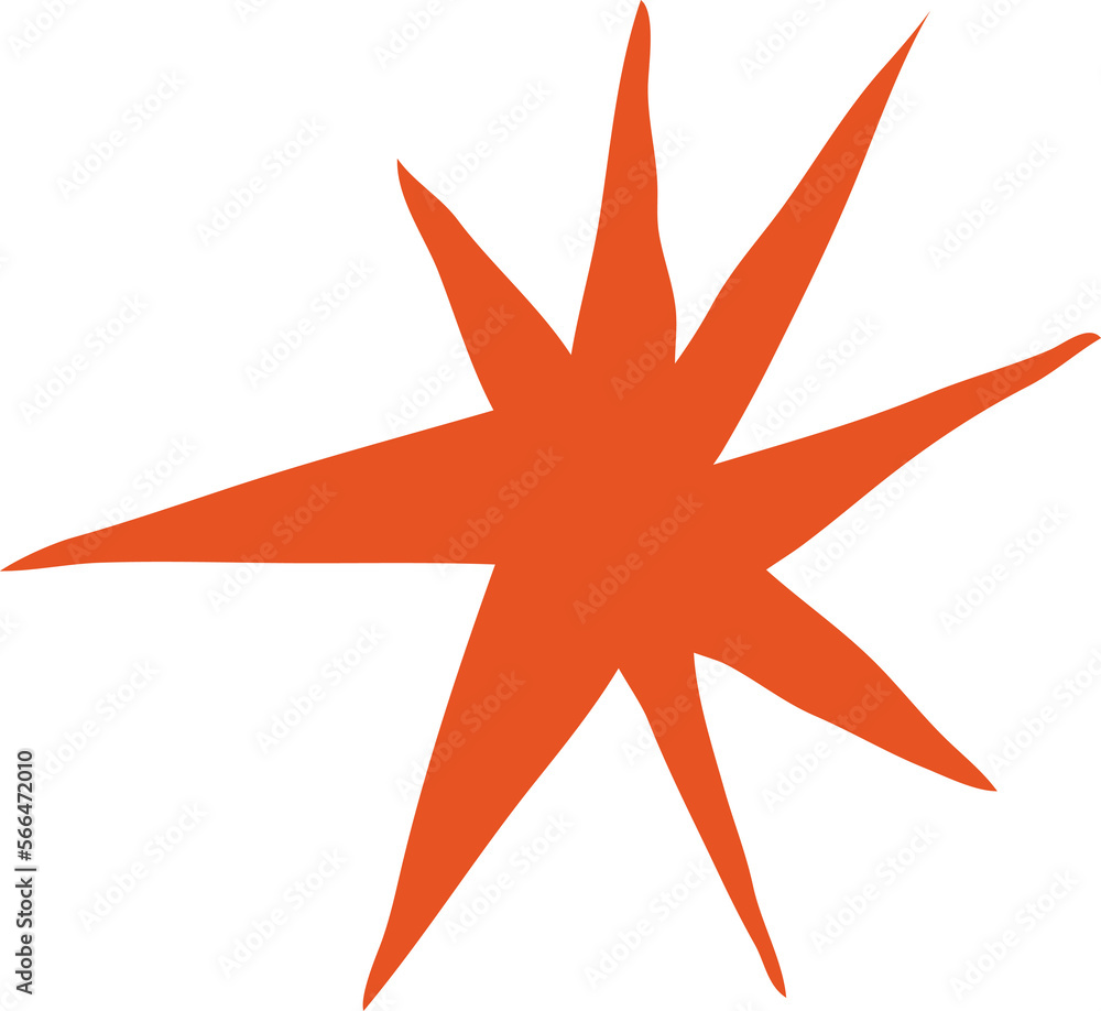 Abstract organic shape doodle Abstract organic shape doodle