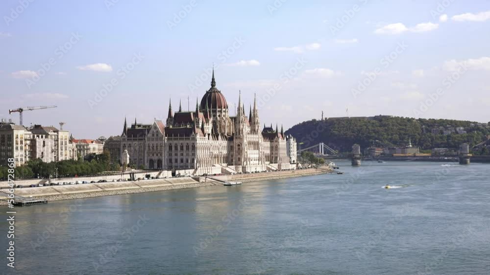 Drone 4k Hungarian parliament, Budapest. Hungarian government building. Capital of Hungary. Drone 4k Hungarian parliament, Budapest. Hungarian government building. Capital of Hungary.