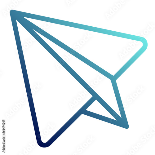 paper plane icon