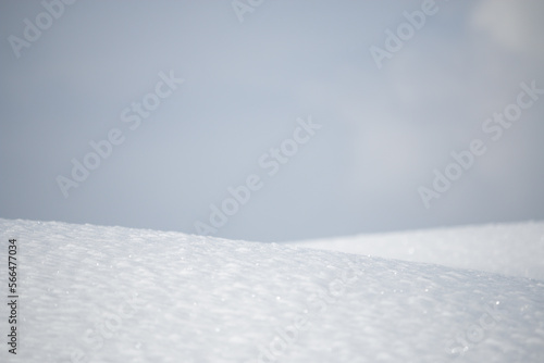Abstract mound of sparkling powder snow