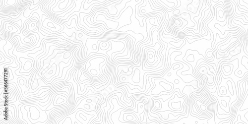 Topographic map. Geographic mountain relief. Abstract lines background. Contour maps. Vector illustration, Topo contour map on white background, Topographic contour lines vector map seamless pattern.