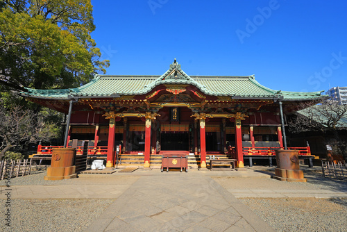 根津神社　拝殿 photo