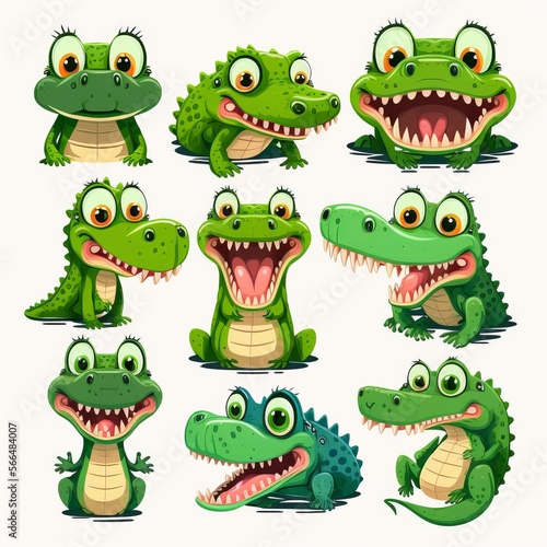 Alligator Collection Of Emotions