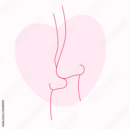 postcard for Valentine's Day