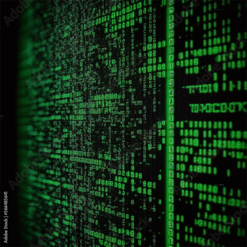 Matrix Style Computer Code Background: V2 © Darren Green