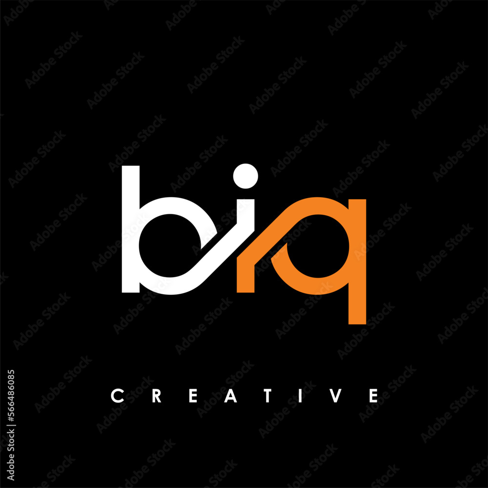BIQ Letter Initial Logo Design Template Vector Illustration BIQ Letter Initial Logo Design Template Vector Illustration