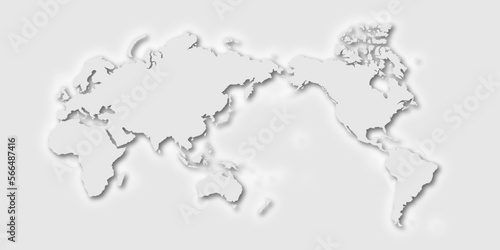 世界 地図 立体 背景