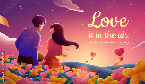Valentines Day illustration