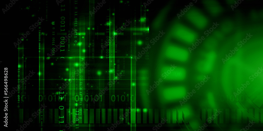2d illustration abstract digital binary data on computer screen
2d illustration abstract digital binary data on computer screen