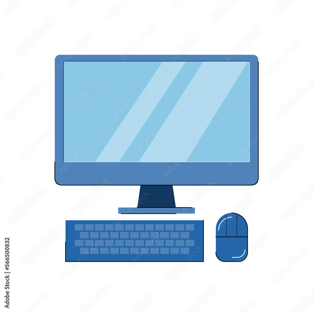 simple computer isolated vector illustration
simple computer isolated vector illustration