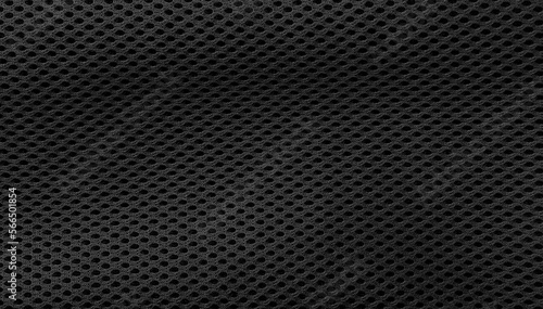 black fabric cotton texture pattern background.