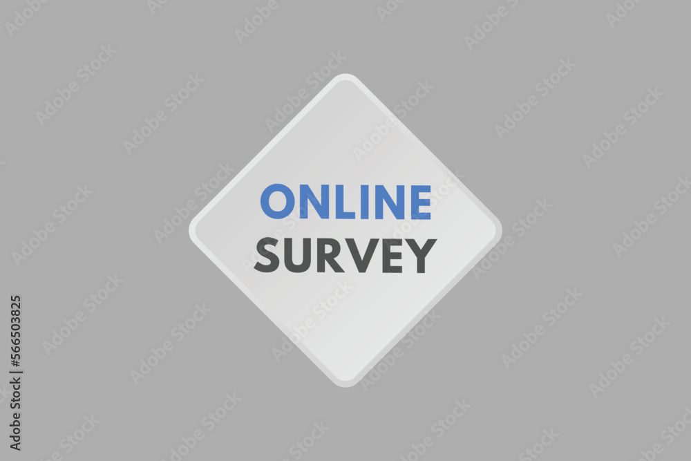Online Survey text Button. Online Survey Sign Icon Label Sticker Web Buttons
Online Survey text Button. Online Survey Sign Icon Label Sticker Web Buttons