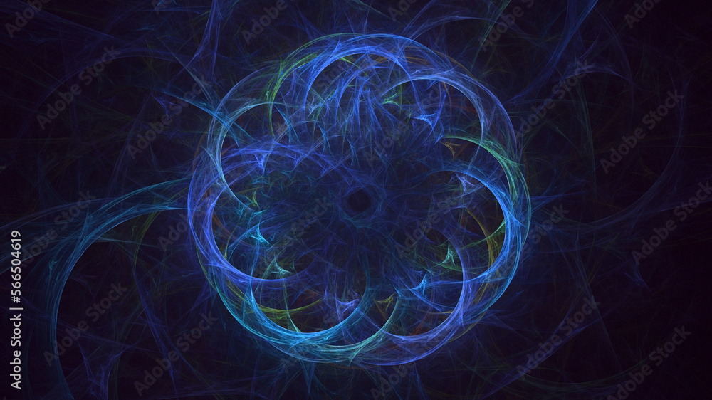 3D rendering abstract round light background 3D rendering abstract round light background