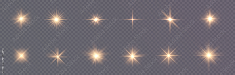 Golden light vectors.Bright gold star.Light flash.Gold glitter. Golden light vectors.Bright gold star.Light flash.Gold glitter.