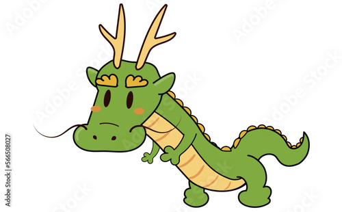 かわいいドラゴンイラスト