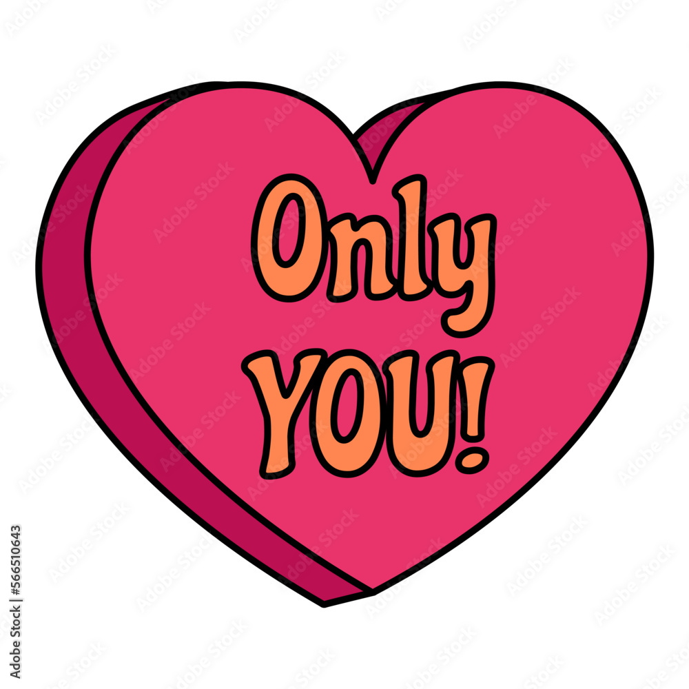 Groovy Valentine Day heart character icon sticker set trendy vintage 70s 60s aesthetics Groovy Valentine Day heart character icon sticker set trendy vintage 70s 60s aesthetics