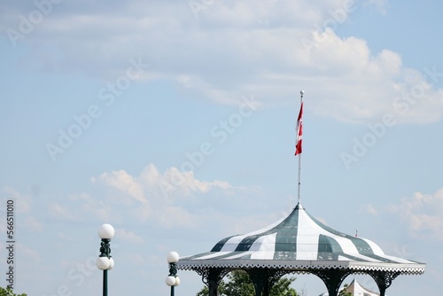 Obraz na plátně Flag in fairyland